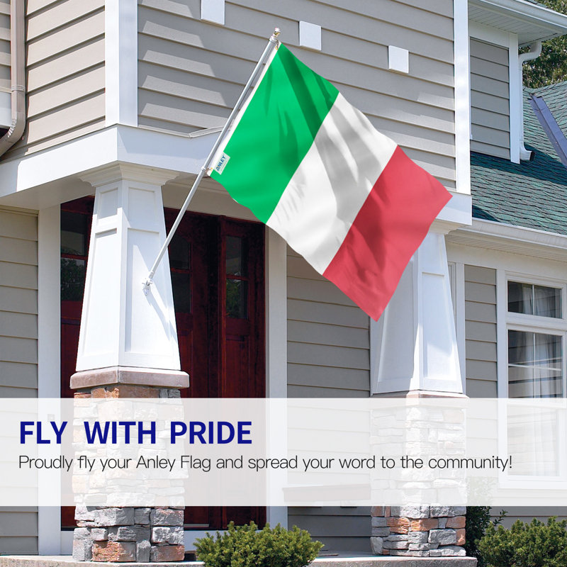 Italian 3x5 Ft Polyester House Flags with Brass Grommets