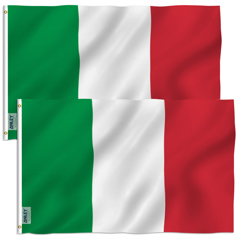 Italian 3x5 Ft Polyester House Flags with Brass Grommets