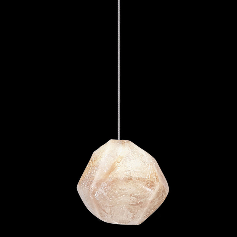 Gold Glass Mini LED Pendant Light