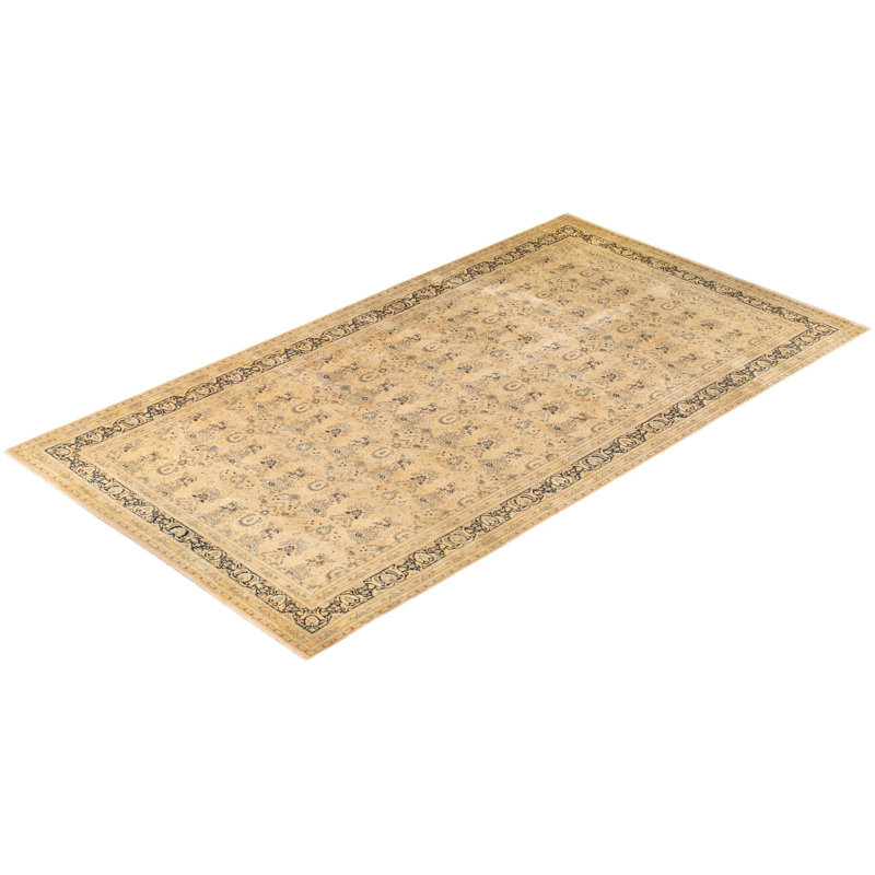 Hand-Knotted Multicolor Wool Area Rug 8' x 10'