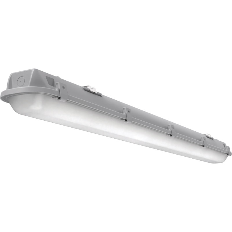 Lithonia 50.3" Matte Gray LED Vapor Tight Strip Light