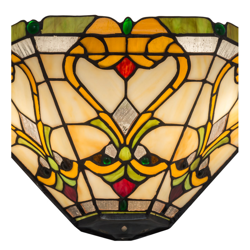 Middleton Bronze & Black Half Moon Wall Sconce