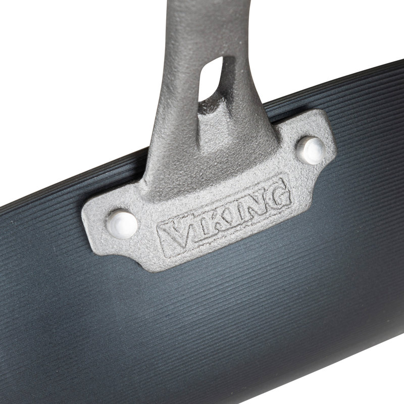 Viking Blue Carbon Steel 12-Inch Wok with Stay-Cool Handle