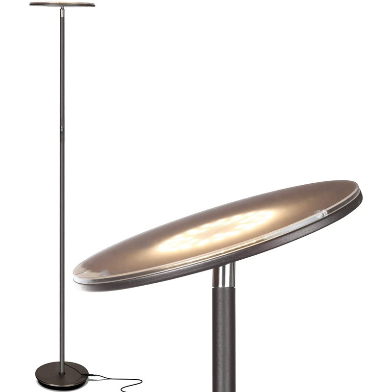 Bronze Torchiere 63" LED Floor Lamp with Energy Star