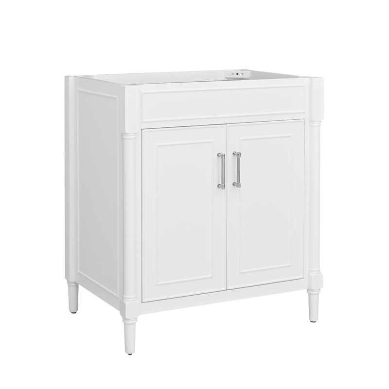 Addison 30'' White Freestanding Single Bathroom Vanity Base
