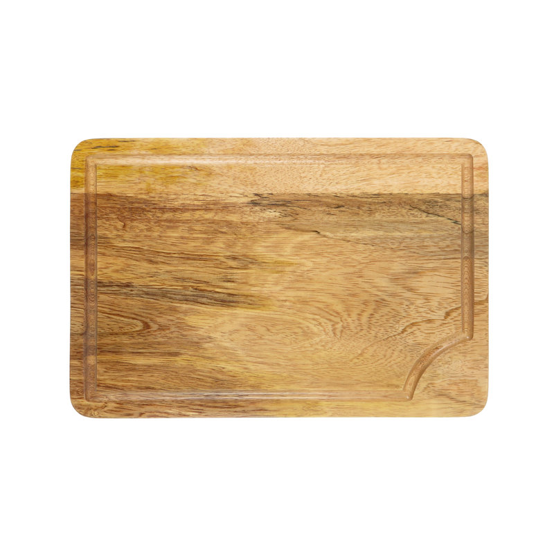 Natural Wood Rectangular Cutting Boards Set