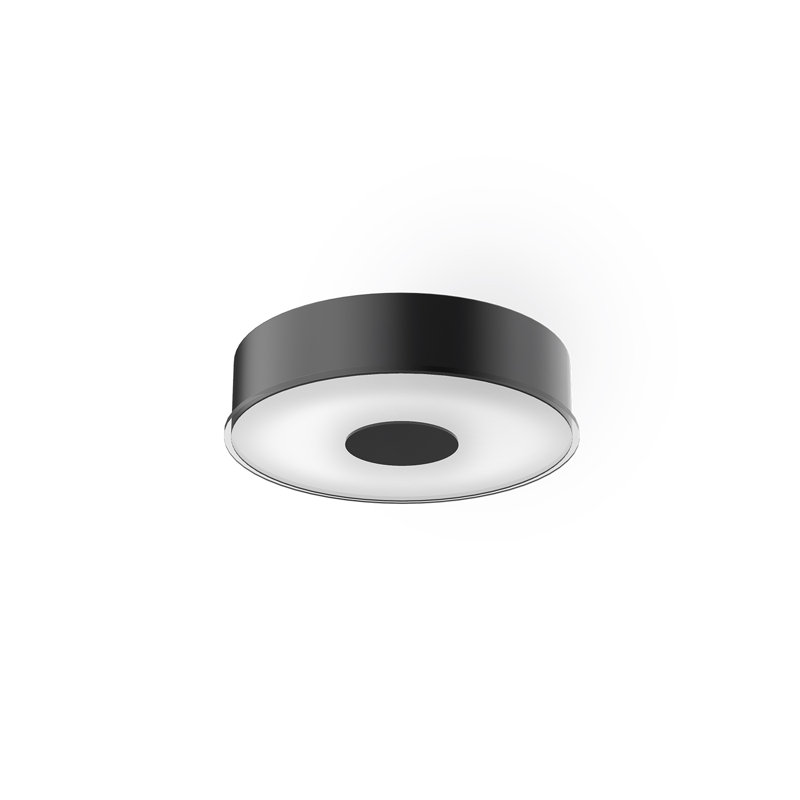 Parker Black and Brushed Nickel LED Flush Mount