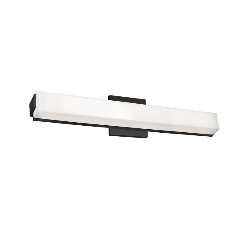 Latitude 24'' Black LED Vanity Bath Bar with Dimmable Energy Star