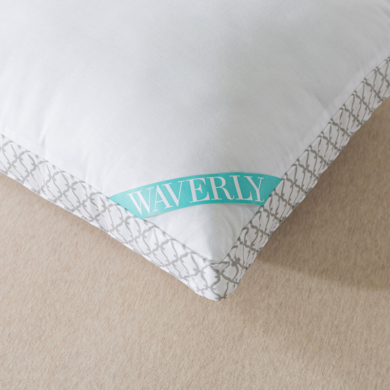 White Hypoallergenic Polyester Down Alternative Pillow - Queen