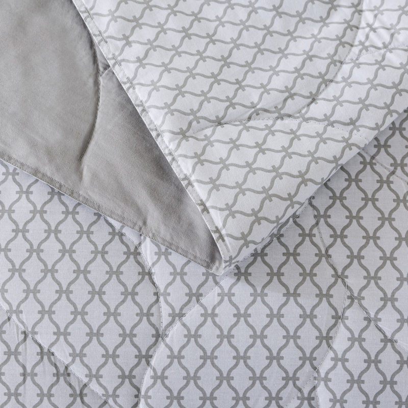 King Size Reversible Cotton Down Alternative Blanket
