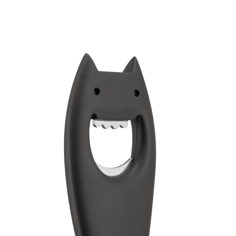 Black Stainless Steel Devilish Bottle Opener