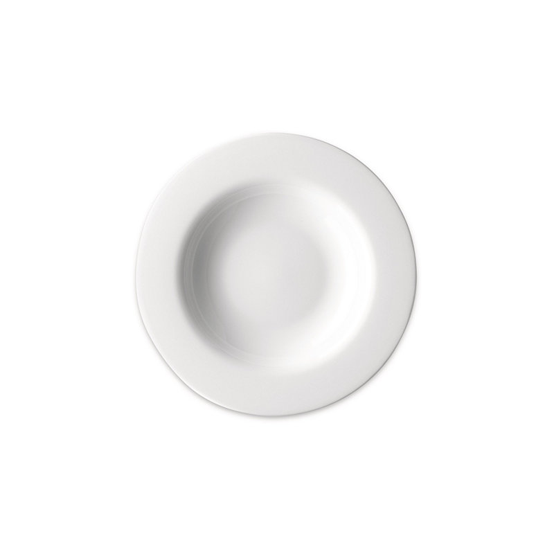 White Ceramic Soup Bowls Set of 4