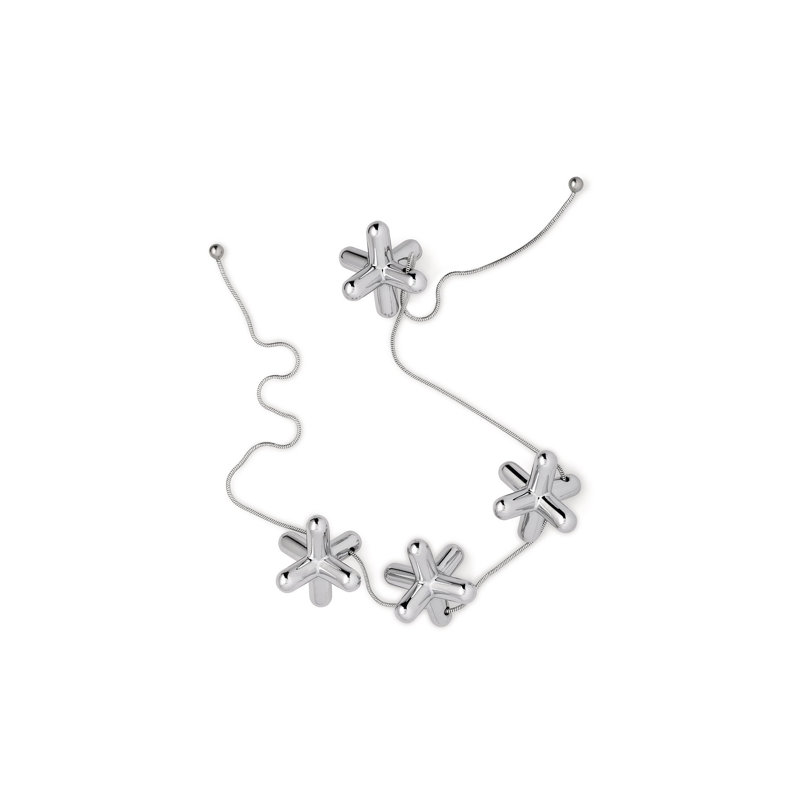 Gabriele Chiave Silver Stainless Steel Trivet Chain