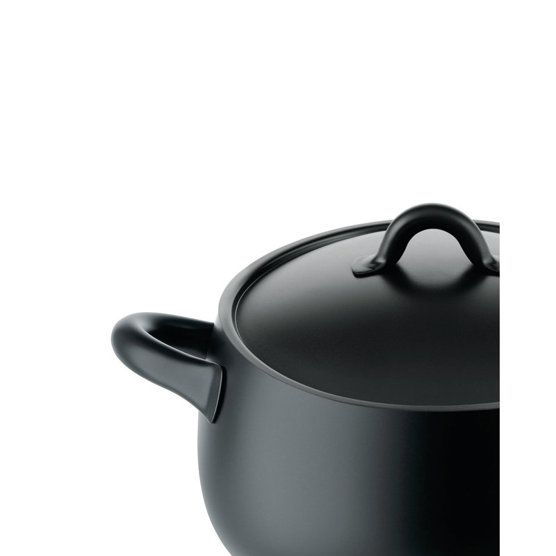 Medium Mirror Polished Stainless Steel Casserole with Handles
