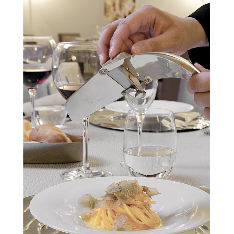 Alba Stainless Steel Ergonomic Truffle Slicer