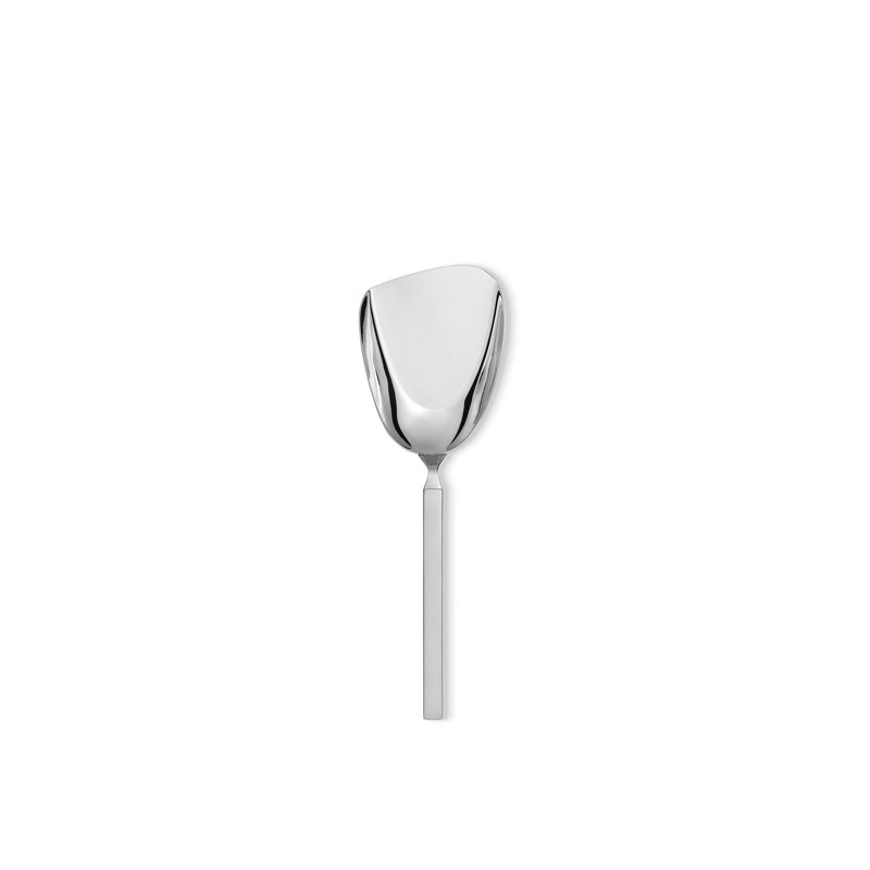 Alessi Stainless Steel Risotto Serving Spoon with Satin Handle