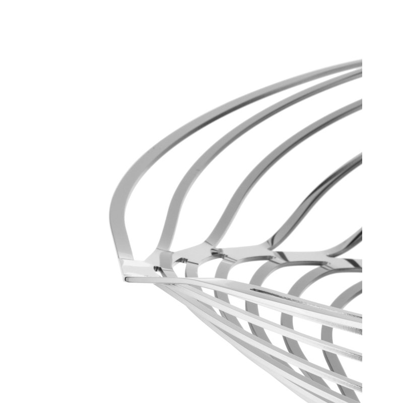 Large Stainless Steel Concentric Design Table Centerpiece