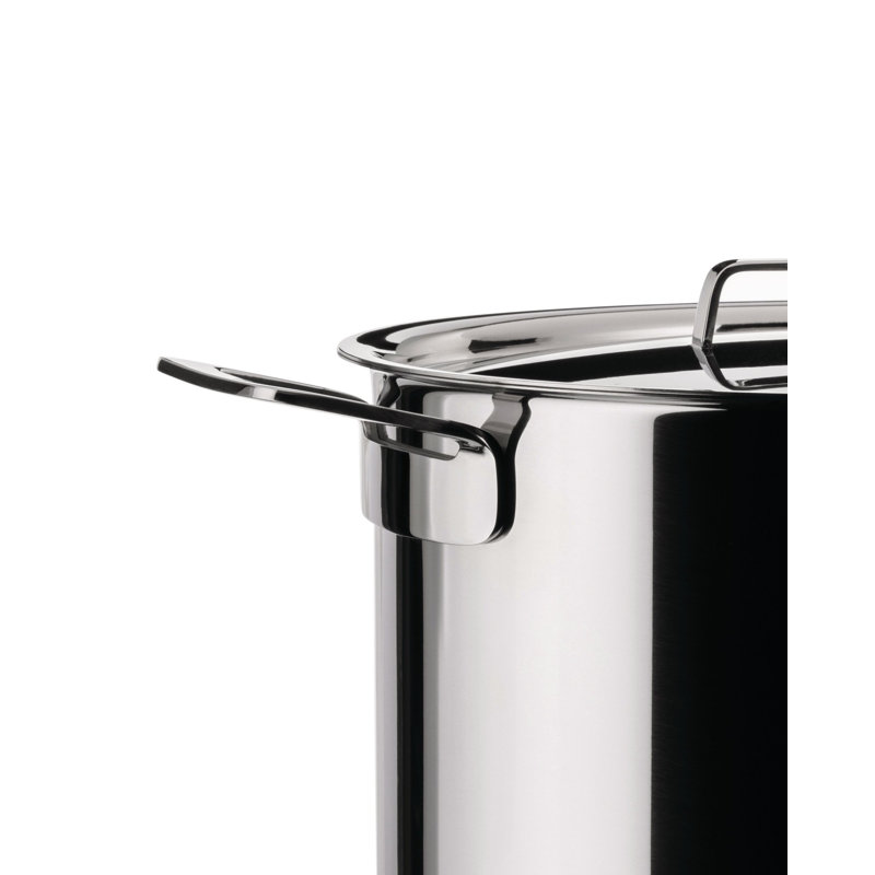 Large Stainless Steel 8" Stockpot with Lid