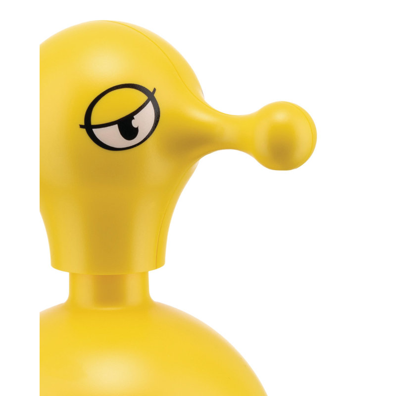 Yellow Thermoplastic Resin Quirky Liquid Soap Dispenser