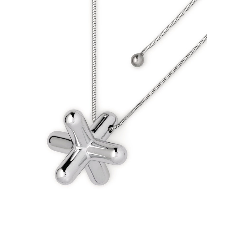 Gabriele Chiave Silver Stainless Steel Trivet Chain