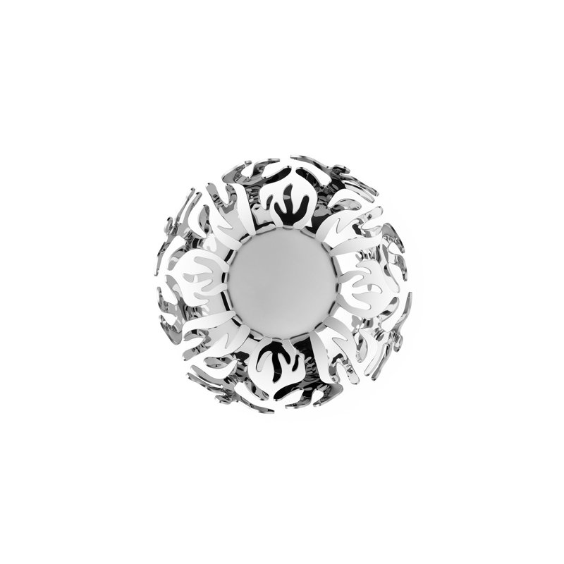 Small Stainless Steel Coral Design Fruit Holder
