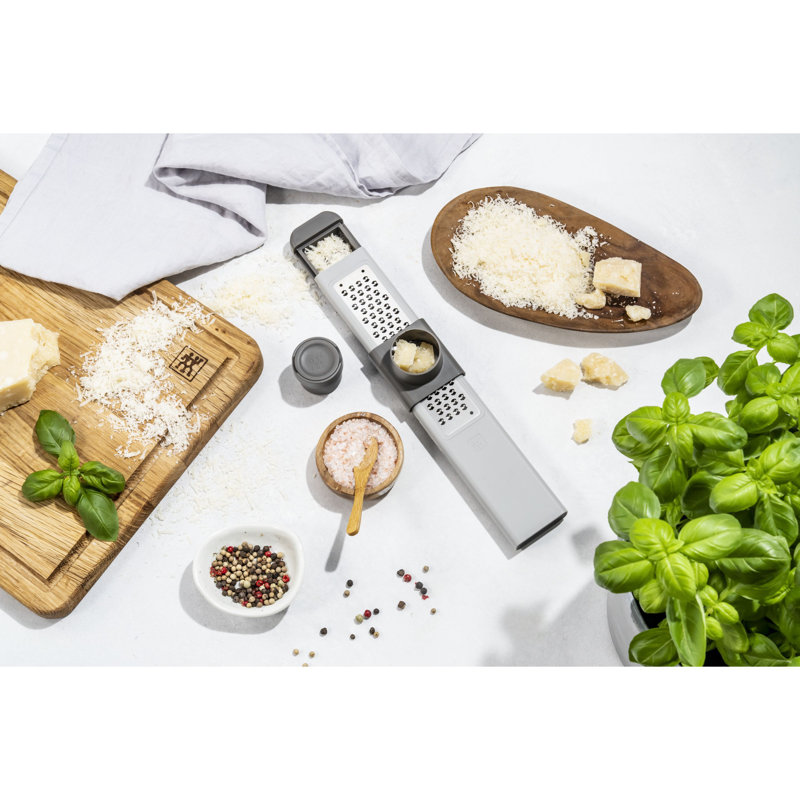 Zwilling Z-Cut Fine Grater with Storage Tray and Finger Guard