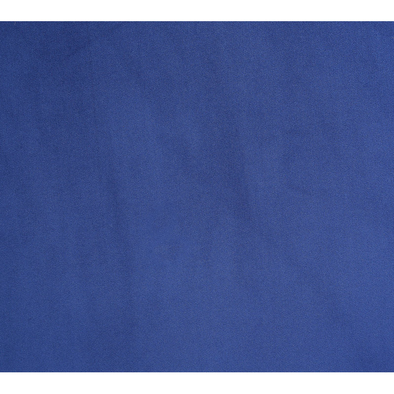 88'' Luxe Blue Velvet Tufted Sofa with Nailhead Trim & Ottoman