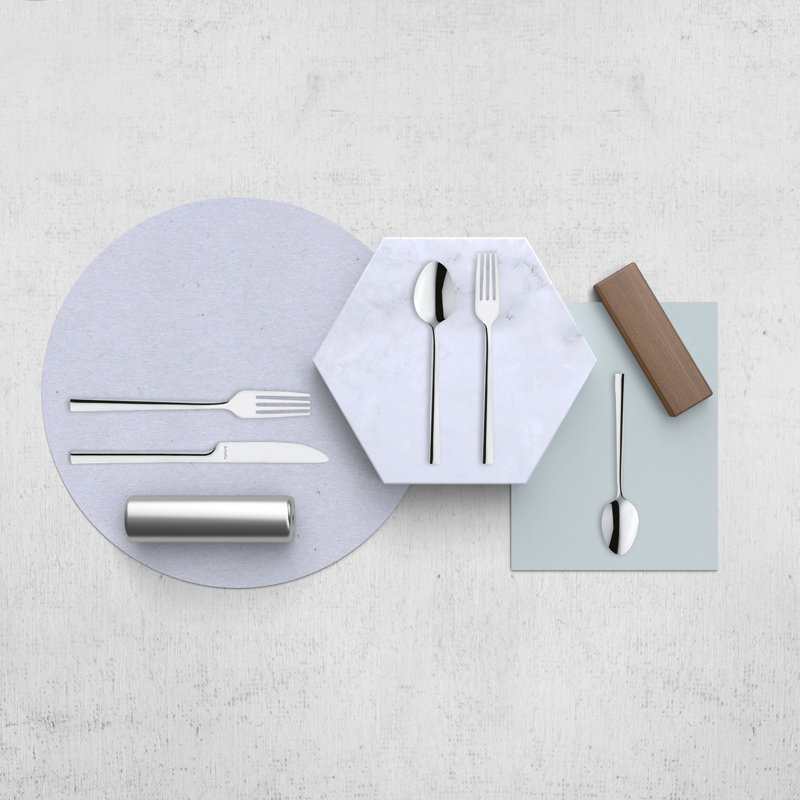 Amefa USA Corp Amefa USA Corp Dallas Stainless Steel Flatware Set - Service for 4 (Set of 20)