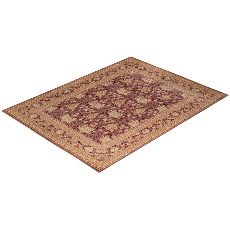 Hand-Knotted Multicolor Wool Oriental 8' x 10' Area Rug