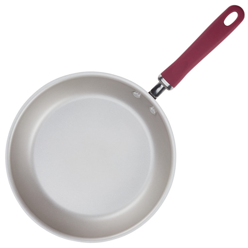 Burgundy Shimmer Aluminum Nonstick 13-Piece Cookware Set