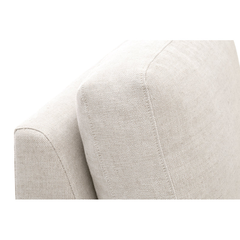 Lena Grande Transitional Gray Sectional Sofa with Removable Slipcover