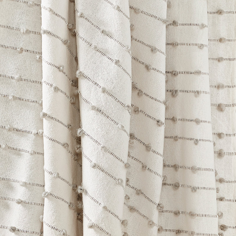 Ivory Cotton Knitted Reversible Throw Blanket, 60 x 70
