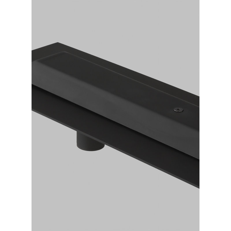 Modern Matte Black Aluminum LED Island Light - 50" Nightshade