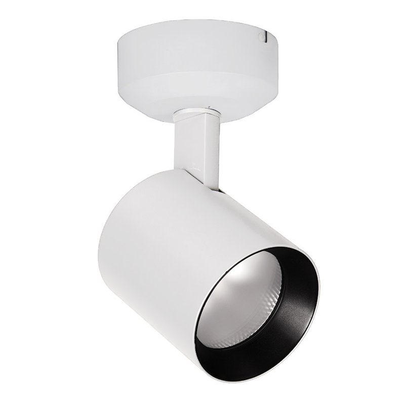 Lucio White LED Architectural Security Spot Light