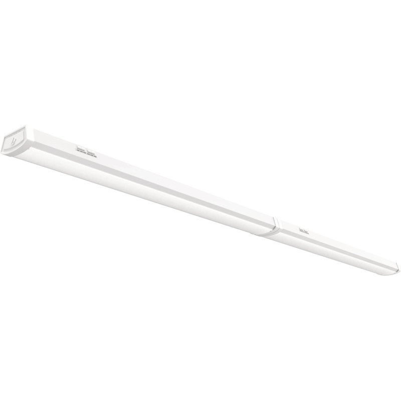 Lithonia 48-Inch White Metal LED Wraparound Light with Frosted Diffuser