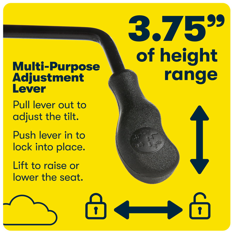Gray High-Back Ergonomic Executive Office Chair with Lumbar Support