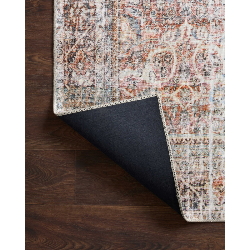 Adrian Charcoal Timeless Oriental Runner Rug 24" x 60"