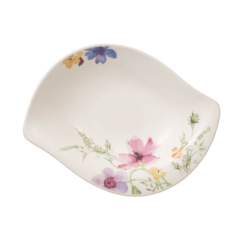 Mariefleur 11.5" Floral Ceramic Deep Bowl