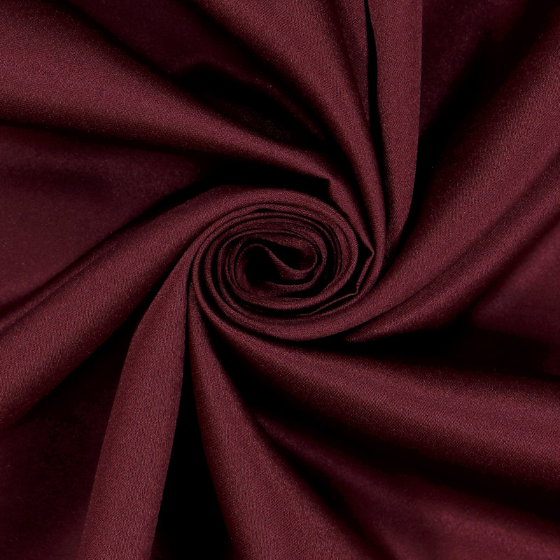 Sangria Polyester Blackout Rod Pocket Drape Panel