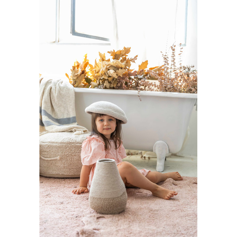 Natural Cotton Mushroom Shaped Storage Basket