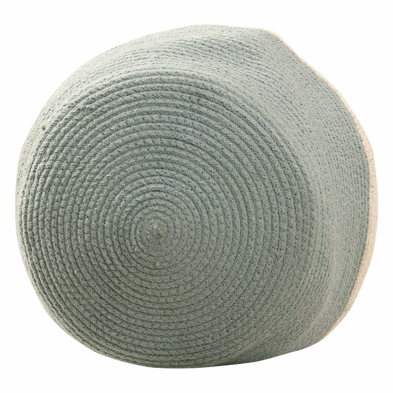Zoco Round Blue Fabric Basket - 2.42 lb Lightweight and Versatile