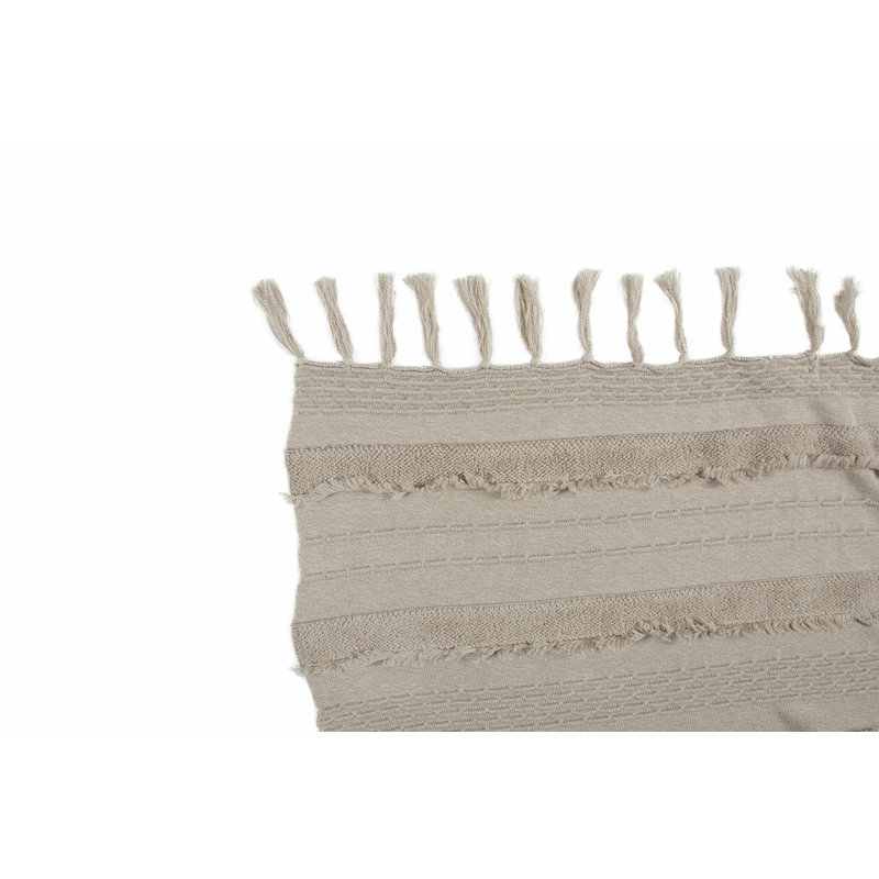 Dune White Air Knitted Cotton Kids' Throw Blanket