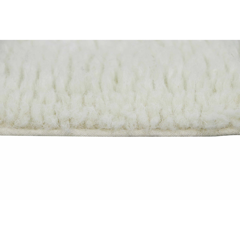 Astromouse Dreams Round Blue Wool Nursery Rug