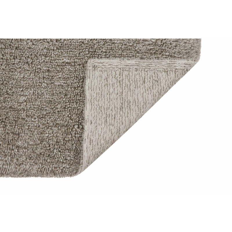 Blended Sheep Grey Hand-Tufted Wool Washable Rug