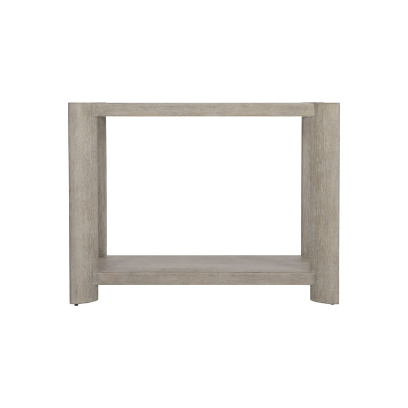 Arlyn Gray Oak Transitional 2-Drawer Nightstand