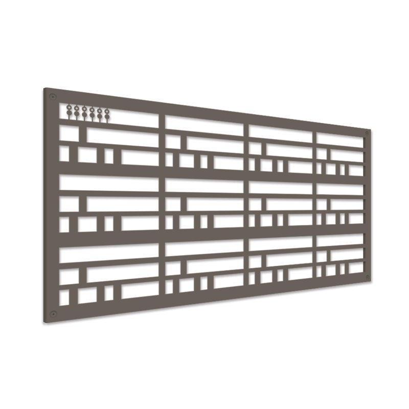 Warmstone Wright Decorative Polyethylene Privacy Lattice Panel 2'x4'