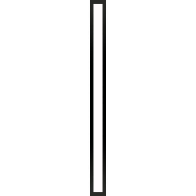 Polished Nickel LED Wall Light 39" Modern Dimmable Ambient
