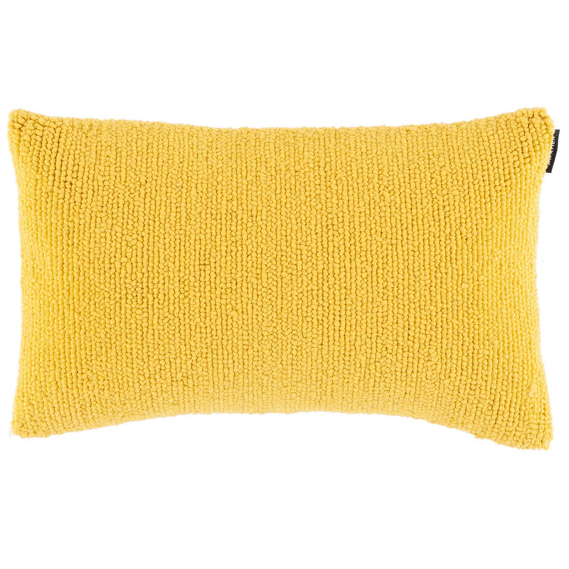 Sunshine Yellow Rectangular Polyfill Outdoor Pillow Set