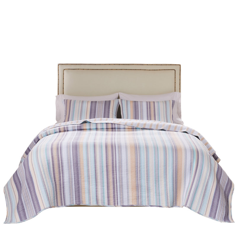 Rustic Retreat Earth Tone Reversible Cotton King Quilt Set
