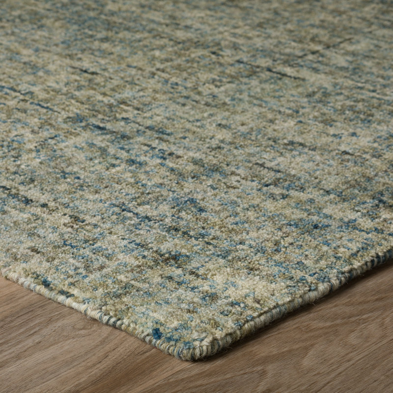 Indigo Elegance 5' x 7'6" Hand-Tufted Wool Area Rug